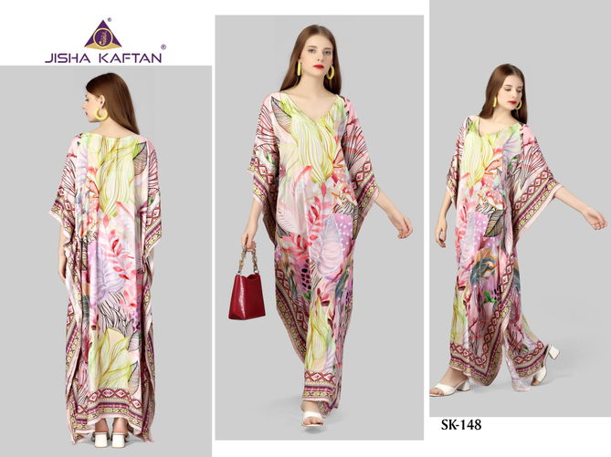 Silk Kaftan 6 By Jelite Digital Printed Kaftan Catalog
